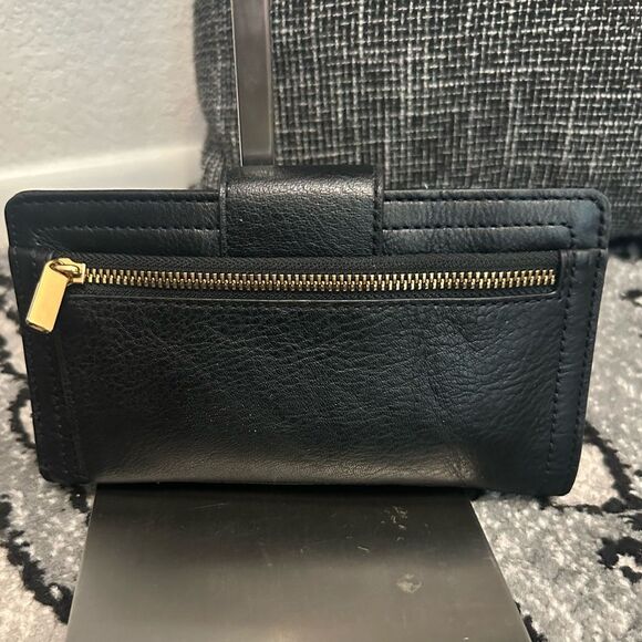 Fossil Midnight Black Leather Wallet - Picture 3 of 7